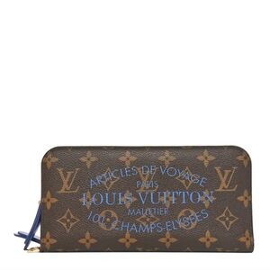 Louis Vuitton Monogram Limited Edition Ikat Insolite Wallet Grand Blue